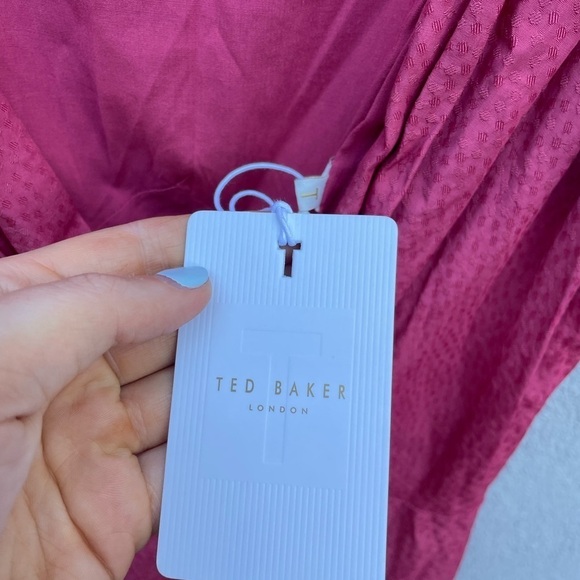 Ted Baker Tulipi Panelled Midi-Dress New with Tags! - Picture 5 of 9